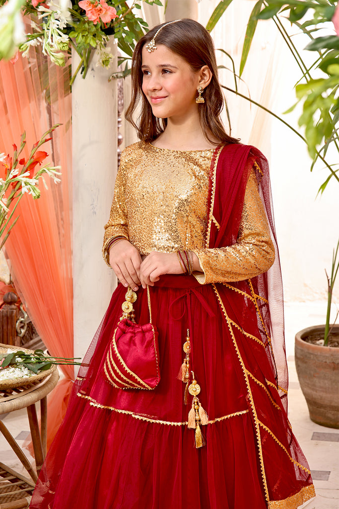 Sequins Net Lehenga Choli SHENDI L3192 L123192