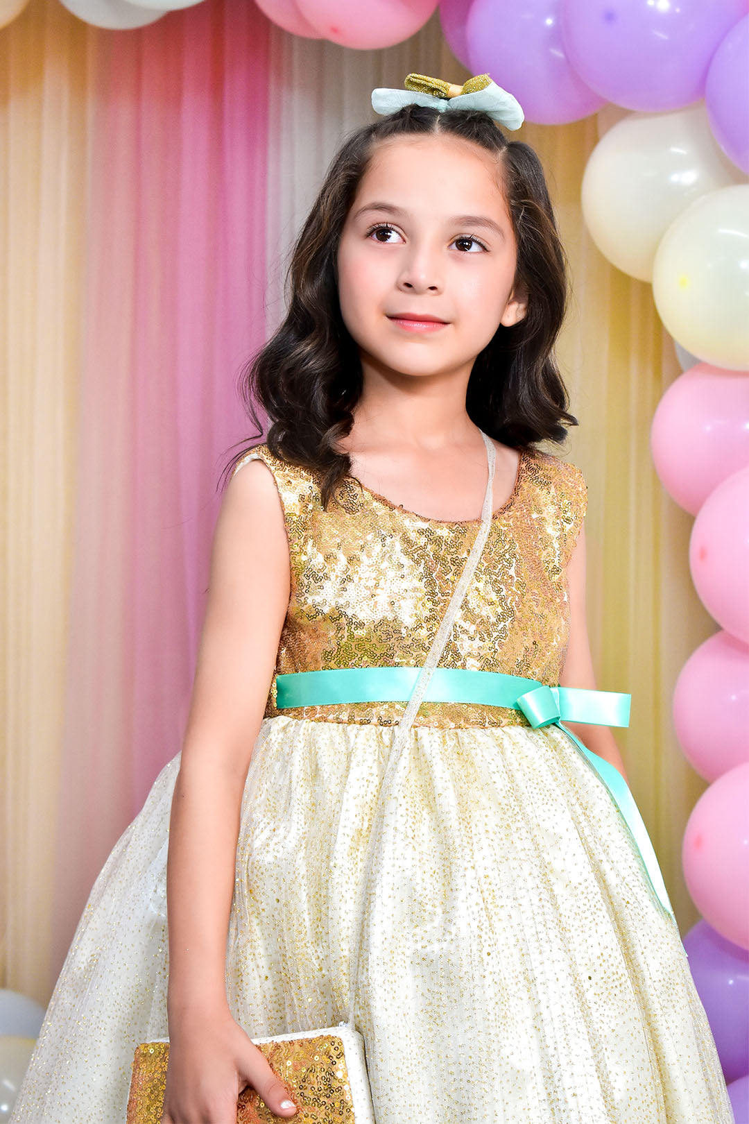 Glitter Net Frock | BIRTHDAY BASH | F2310