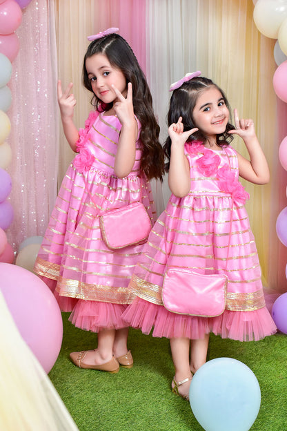 Organza Lorex Frock | BIRTHDAY BASH | F2306