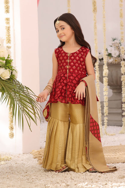 Peplum Style Gharara Suit | TEHWAAR | G3159