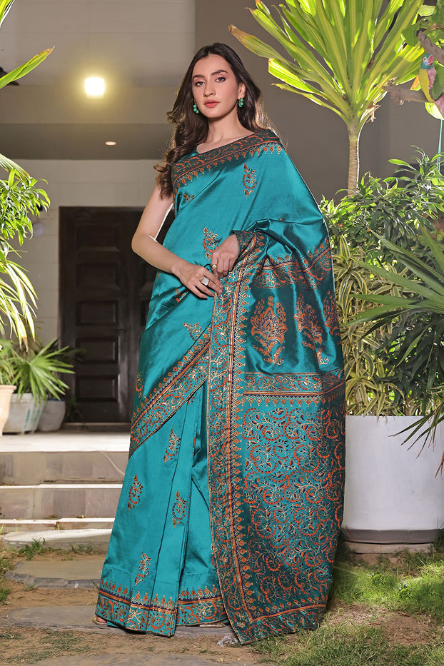 Block Printed Luxury Saree | New Arrivals | SR202310