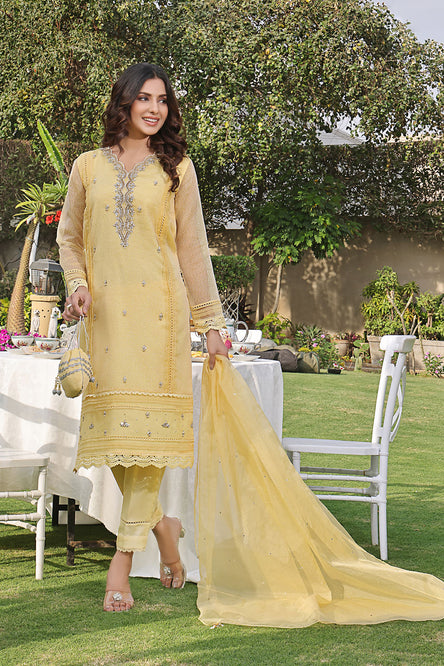 Embroidered Organza 3pc Suit | New Arrivals | S202350