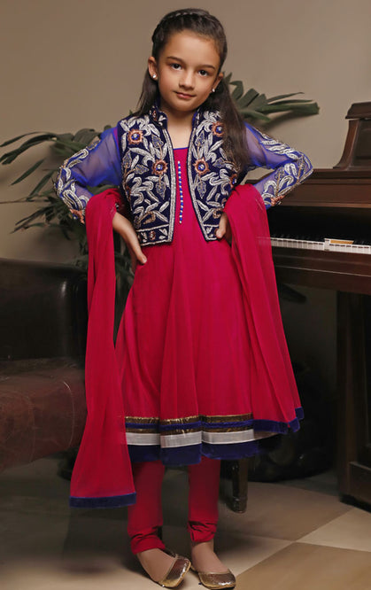 Embroidered Chiffon 3pc Suit | WC1920 | A1136