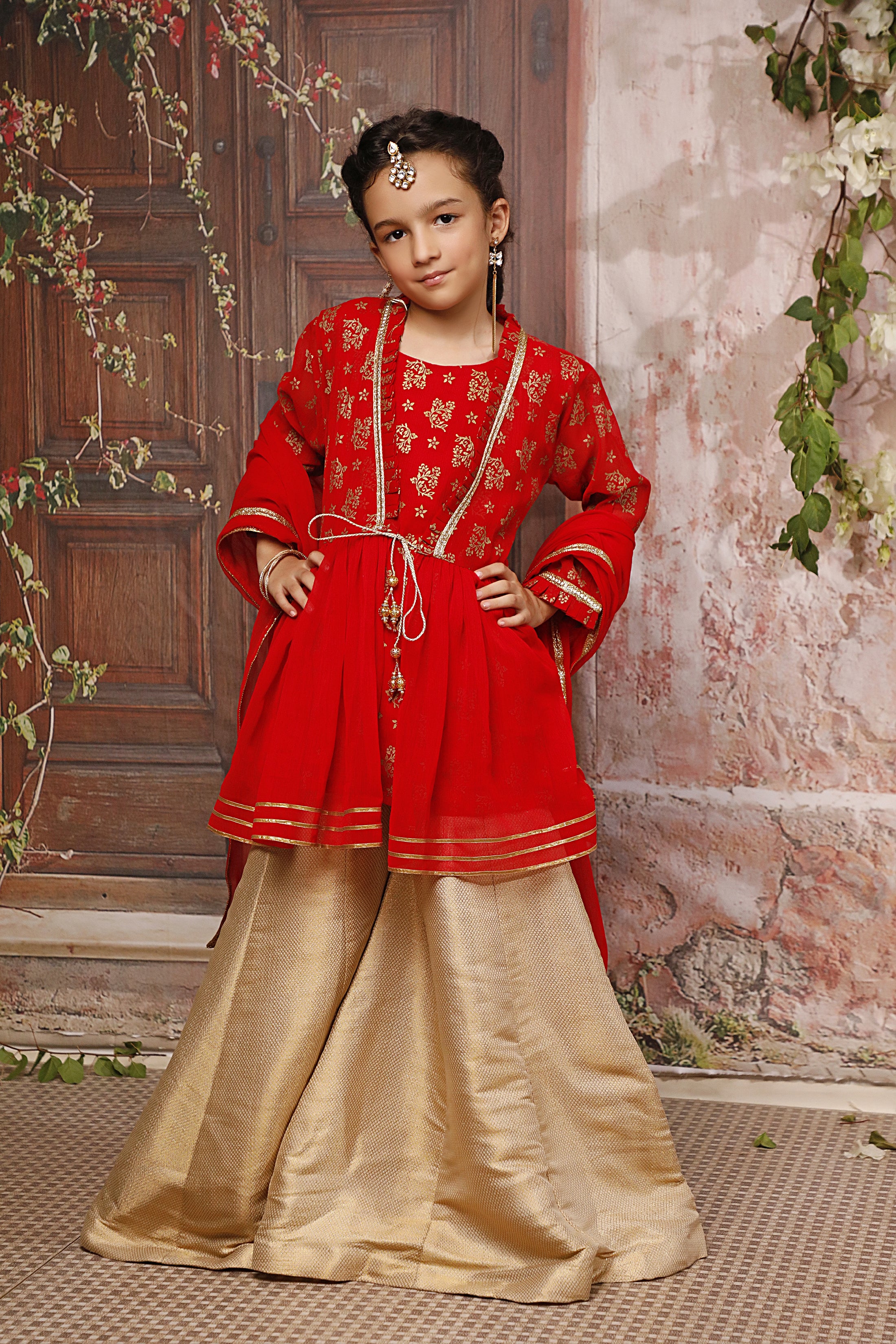 Embroidered Ethnic Plazo Suit | EG17 | P3044