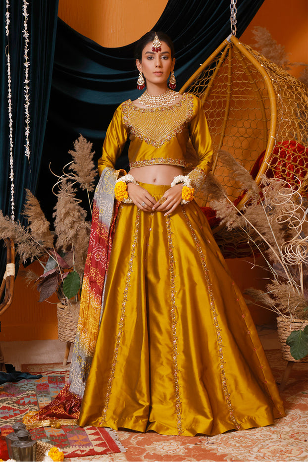 Indian Gota Silk Lehenga Choli With Floral Digital Print Work and Soft Net  Dupatta for Women , Printed Lehenga , Wedding Lehenga , Lehengas - Etsy