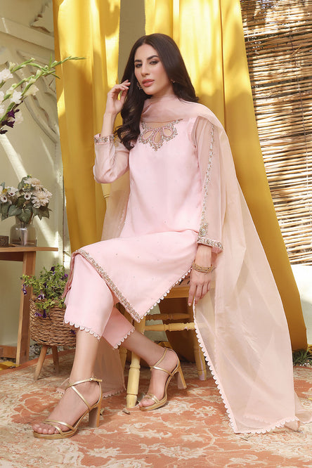 Organza Handwork Embroidered 3pc Suit | SHIREEN FESTIVE | S202259