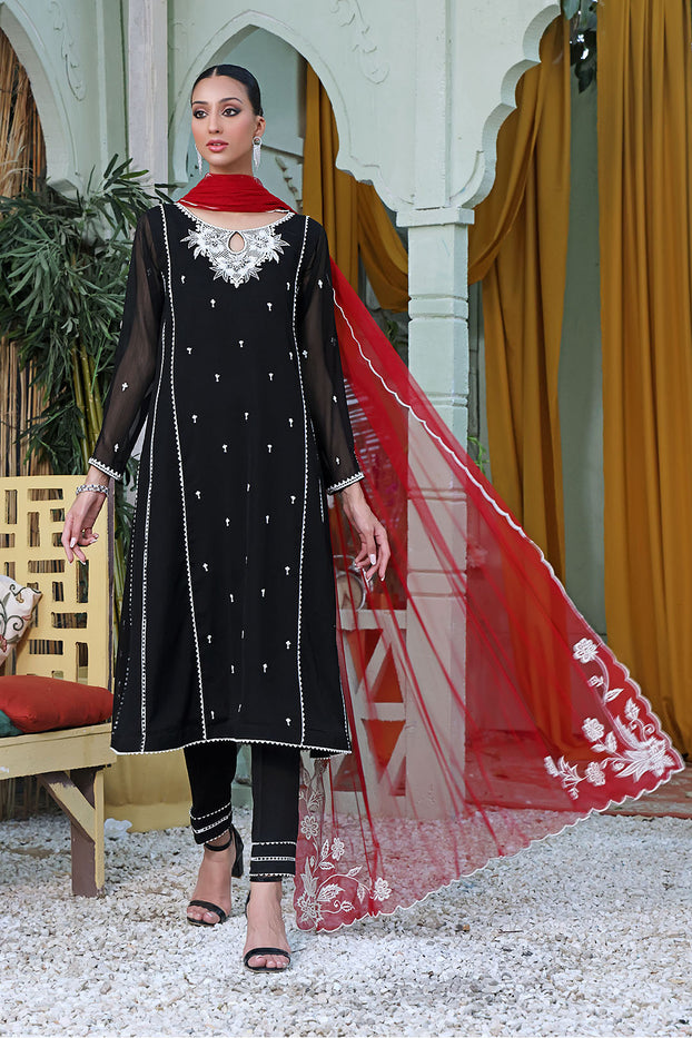 Embroidered Chiffon 3pc Suit | SHIREEN FESTIVE | S202264