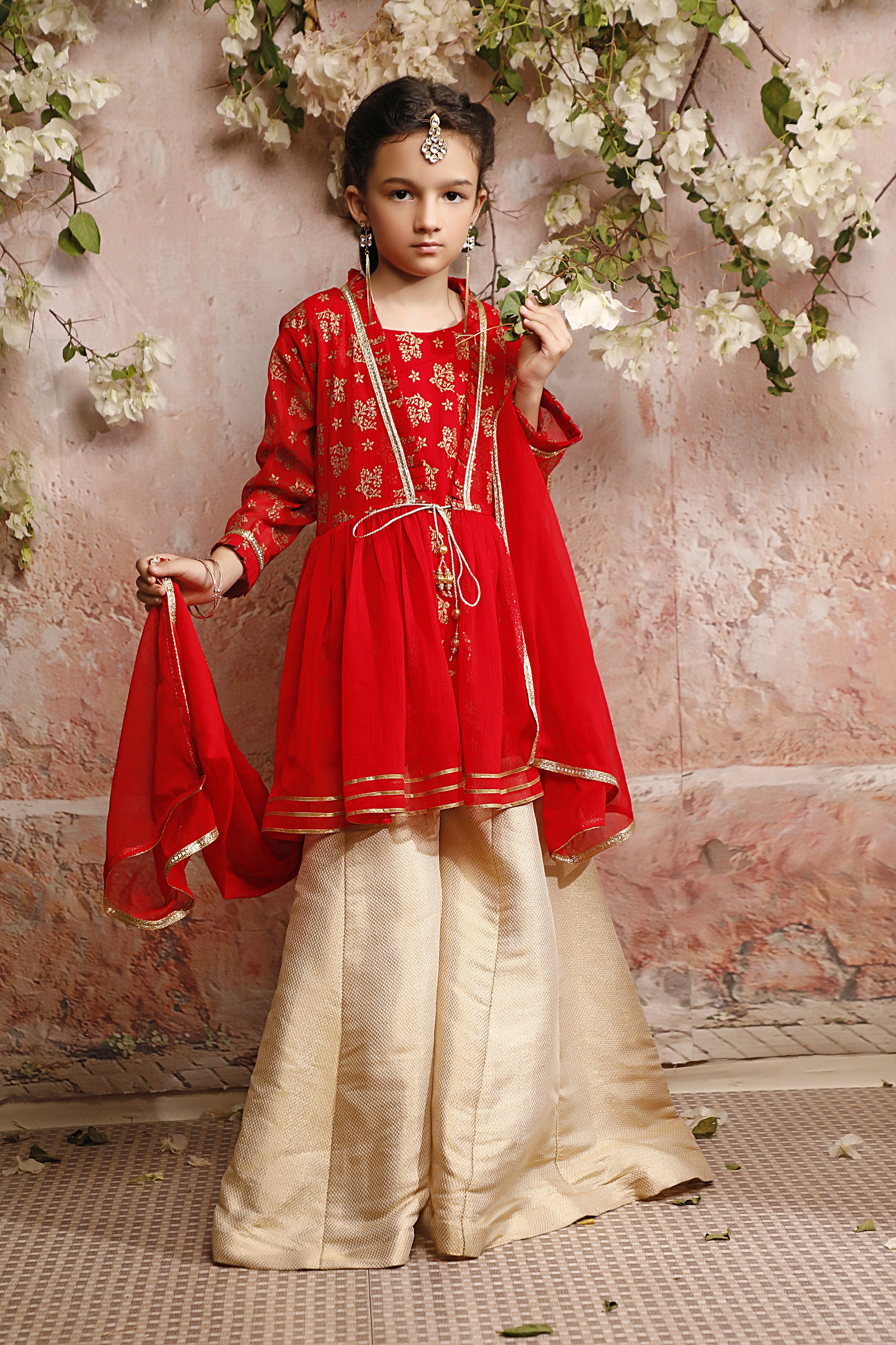 Embroidered Ethnic Plazo Suit | EG17 | P3044